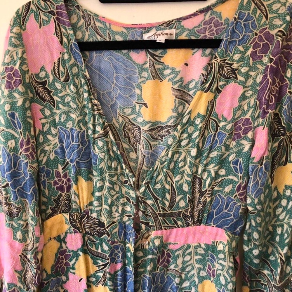 Arnhem Sugar Gardenia Maxi dress - Picture 4 of 6